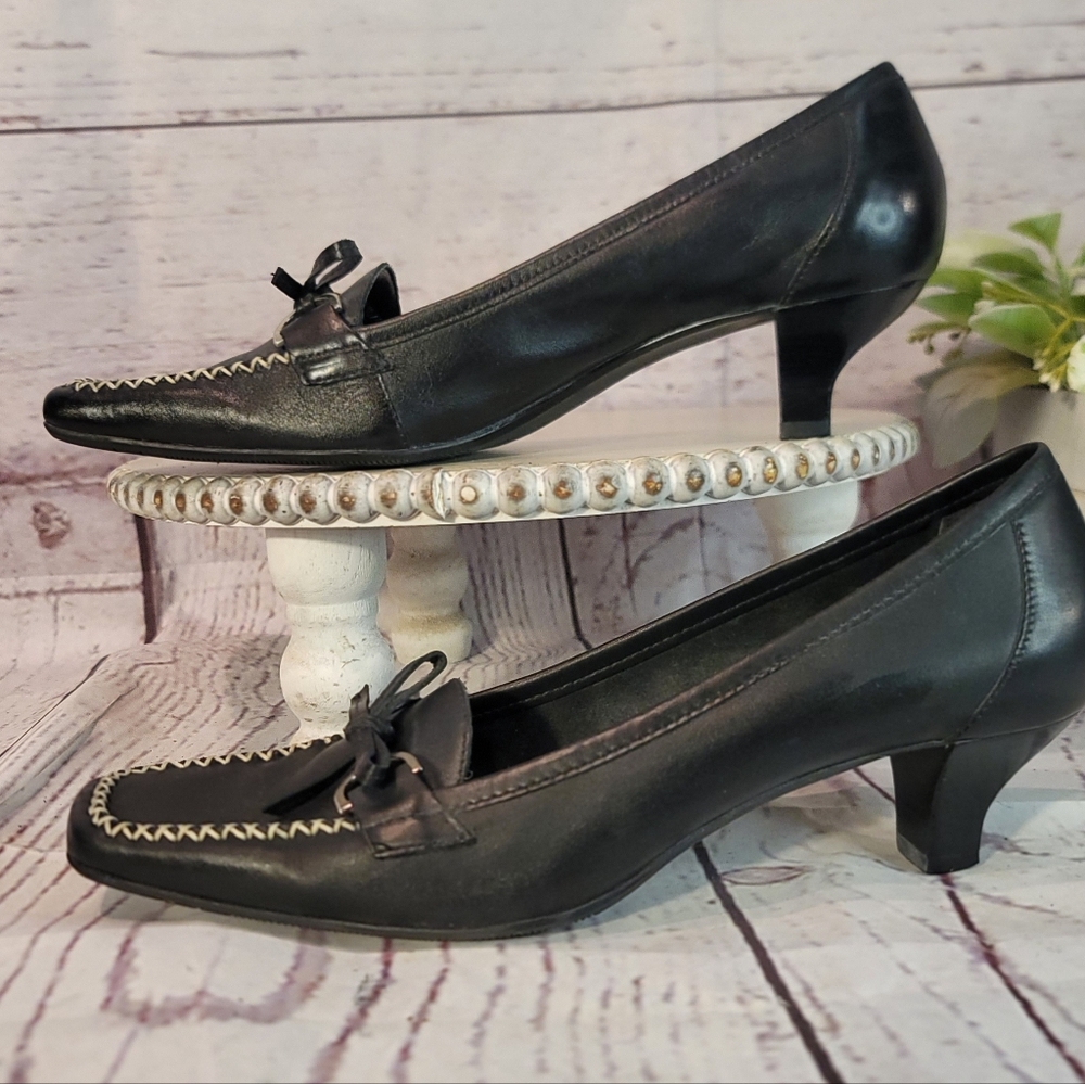 Franco Sarto Black Women's Loafers Size 8.5 - Picture 6 of 14